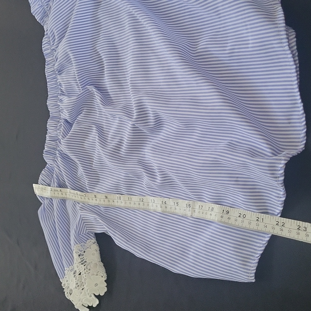 Kontrol Off The Shoulder Striped Top - Picture 3 of 6